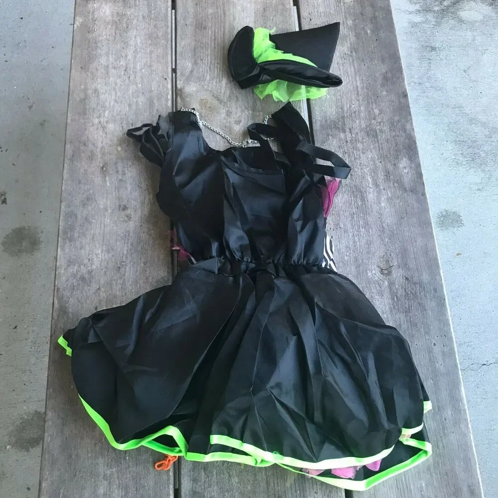 Rubies Drama Queens Rockin' Out Witch‎ Costume NEW NIP Size Medium 8 10
